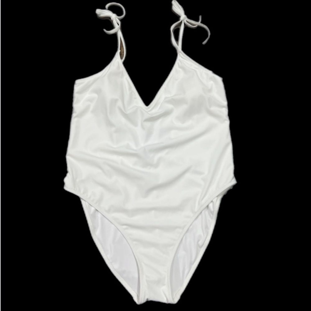 Victorias Secret Pink Swim One-piece Swimsuit White XXL